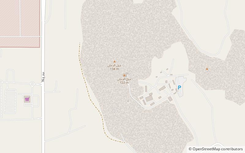 jabal ad dukhan isla de barein location map