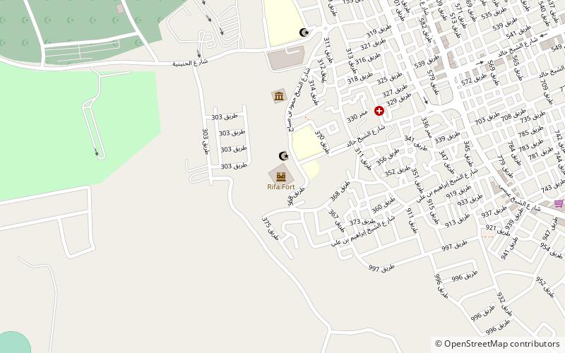Riffa Fort location map