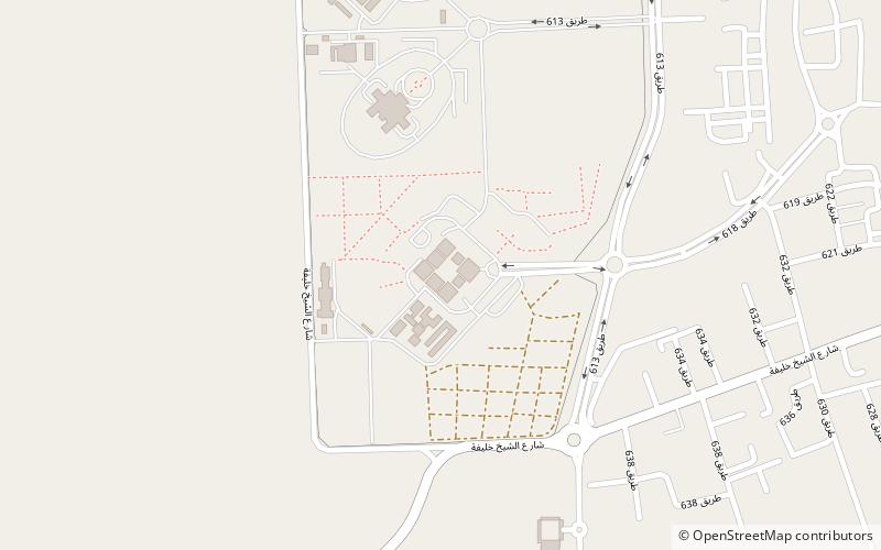 shaikh isa palace hamad town location map