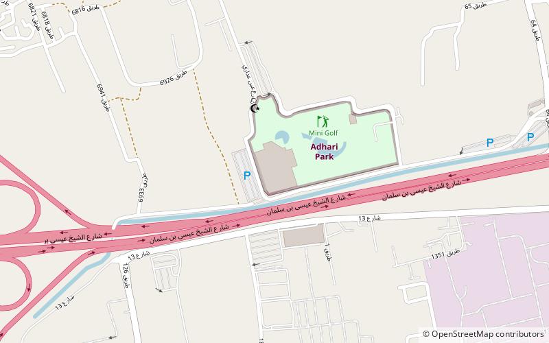 Adhari Park location map