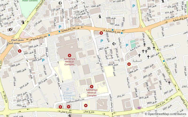 College of Health and Sport Sciences location map