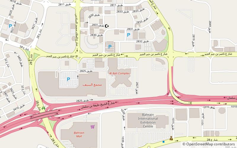 Al Aali Shopping Complex location map