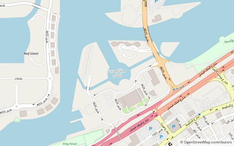 Bahrain Financial Harbour location map