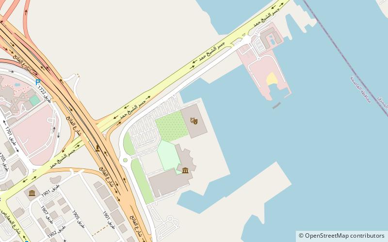 National Theatre of Bahrain location map