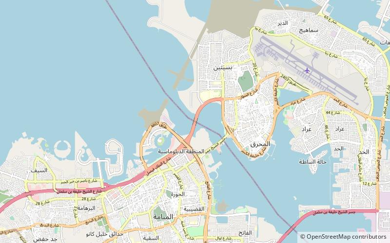 Shaikh Isa Causeway location map