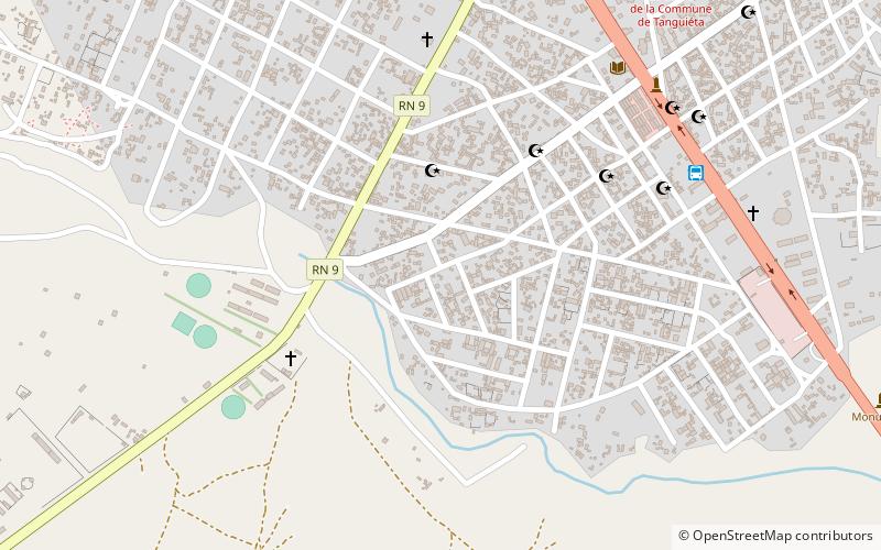 Tanguiéta location map
