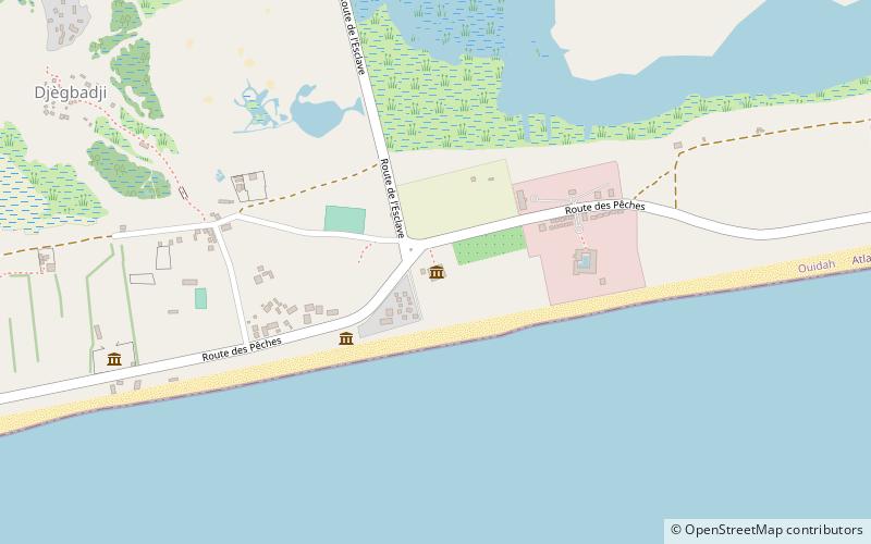 Porte du non-retour location map