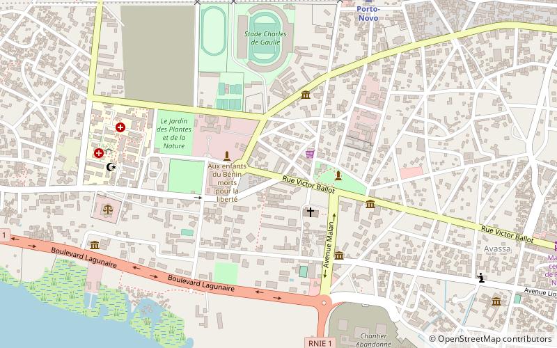 espace ubuntu porto novo location map