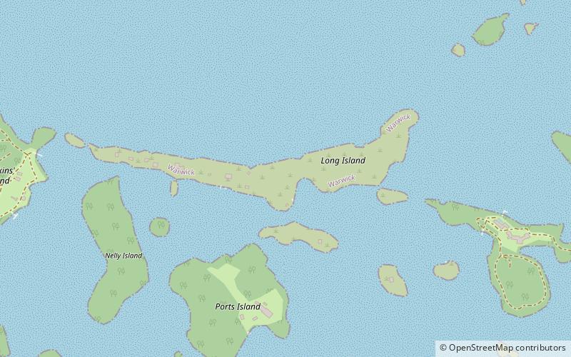 long island hamilton location map