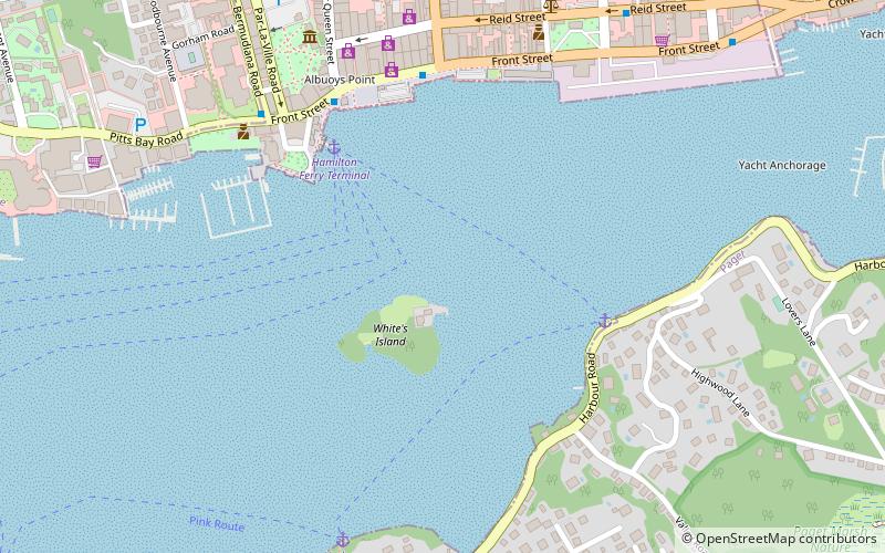 Hamilton Harbour location map