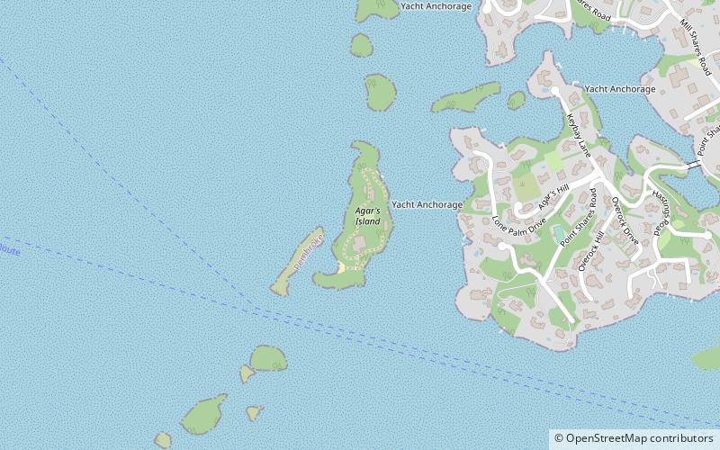 Agar's Island location map
