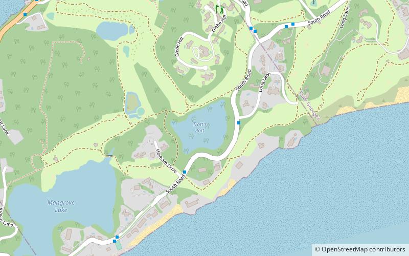 Trott's Pond location map