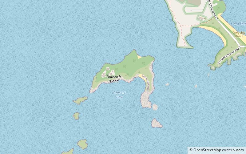 nonsuch island saint george location map