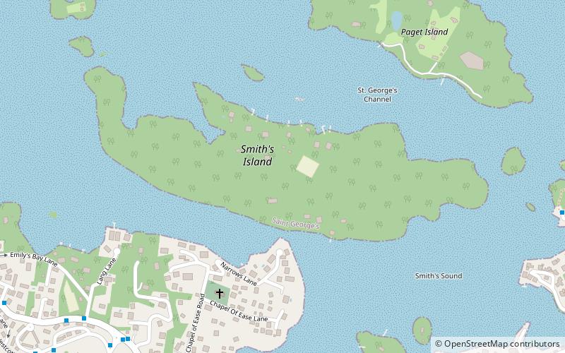 smiths island saint georges location map