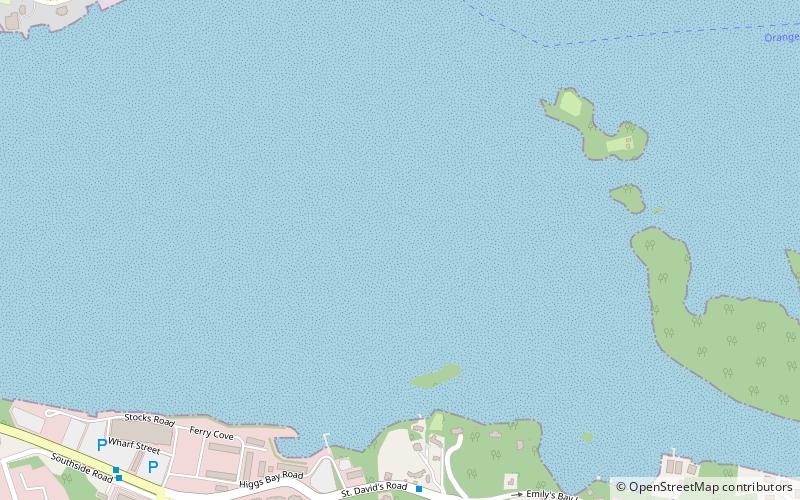 Saint George’s Harbour location map