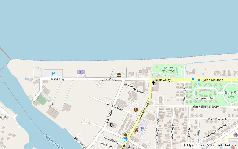 belait district museum kuala belait location map