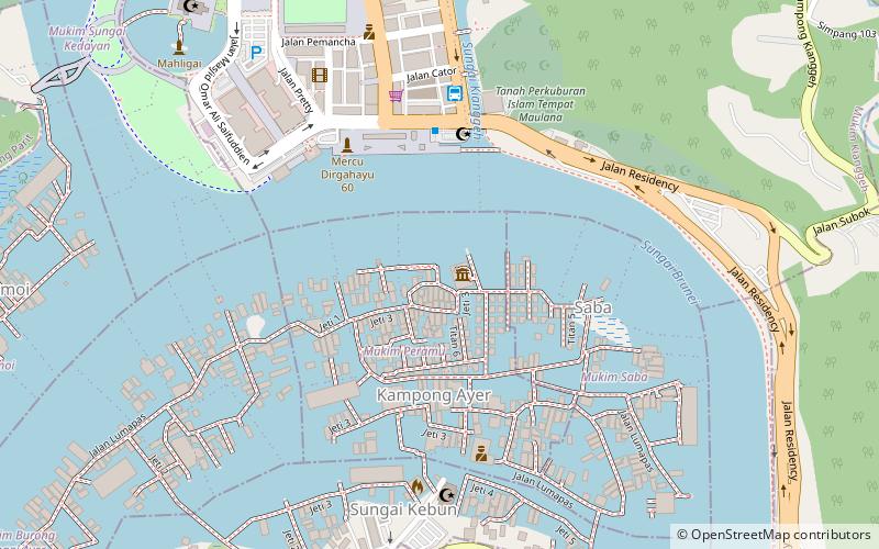 Kampong Ayer Cultural & Tourism Gallery location map