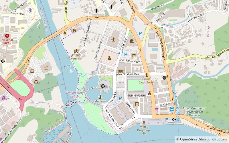 Dewan Bahasa dan Pustaka Library location map