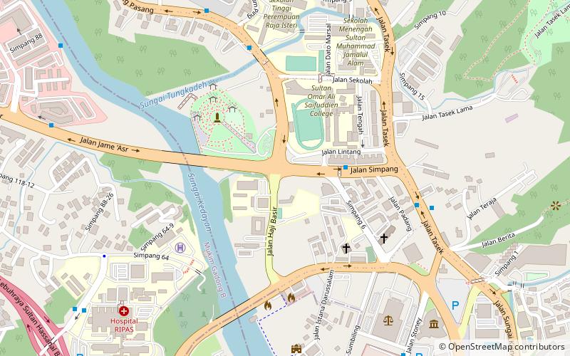 pusar ulak bandar seri begawan location map
