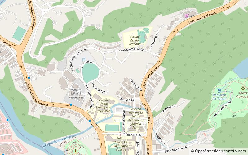 Tungkadeh location map