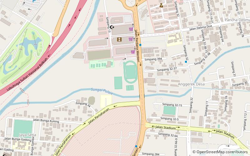 complejo deportivo berakas location map