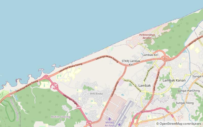 Mukim Berakas 'B' location map