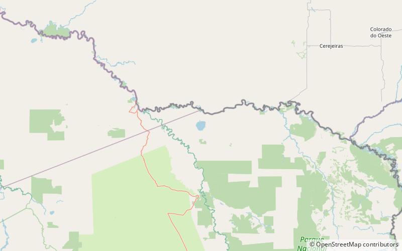 Bellavista Lake location map