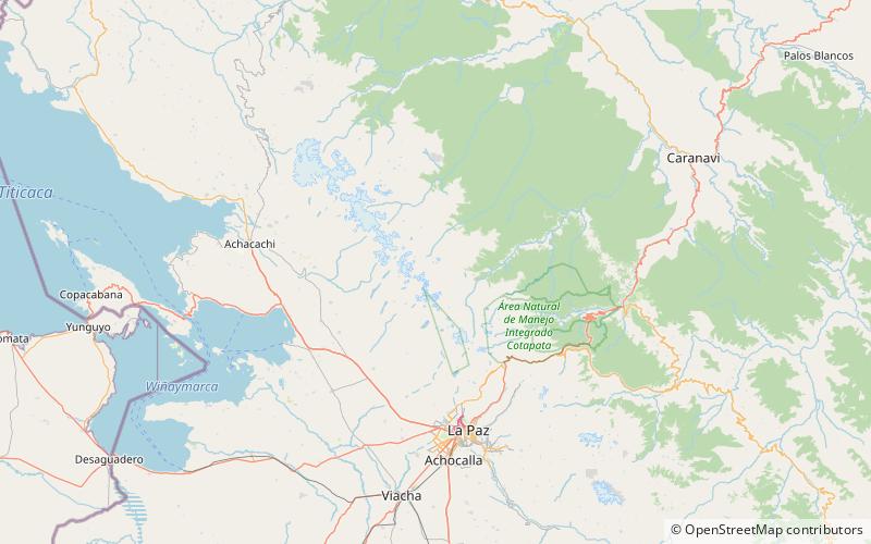Janq'u K'ark'a location map