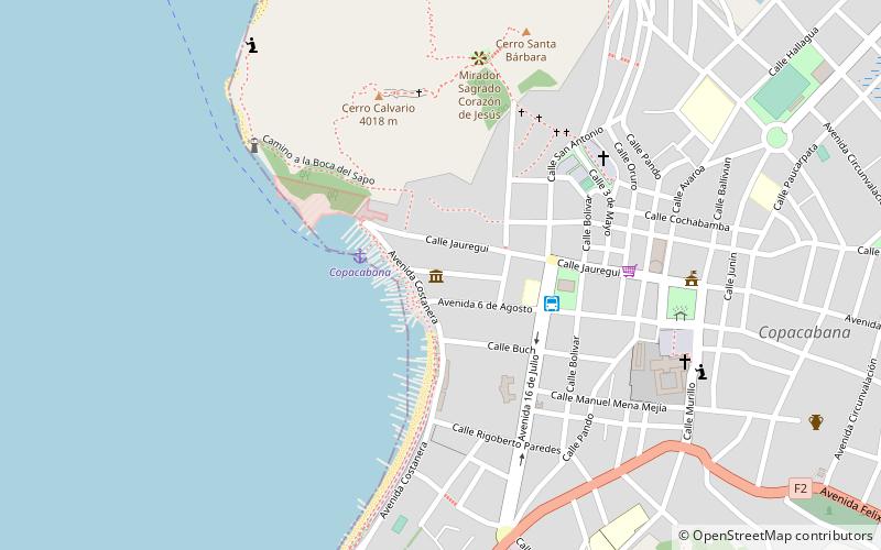 museo del poncho copacabana location map