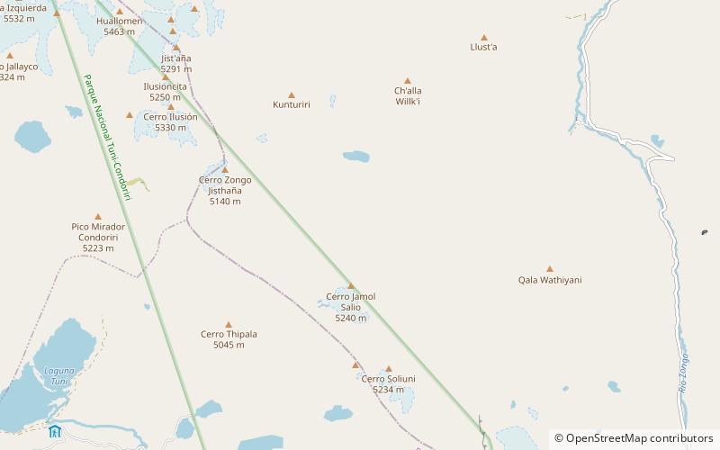Jisk'a Chukita location map