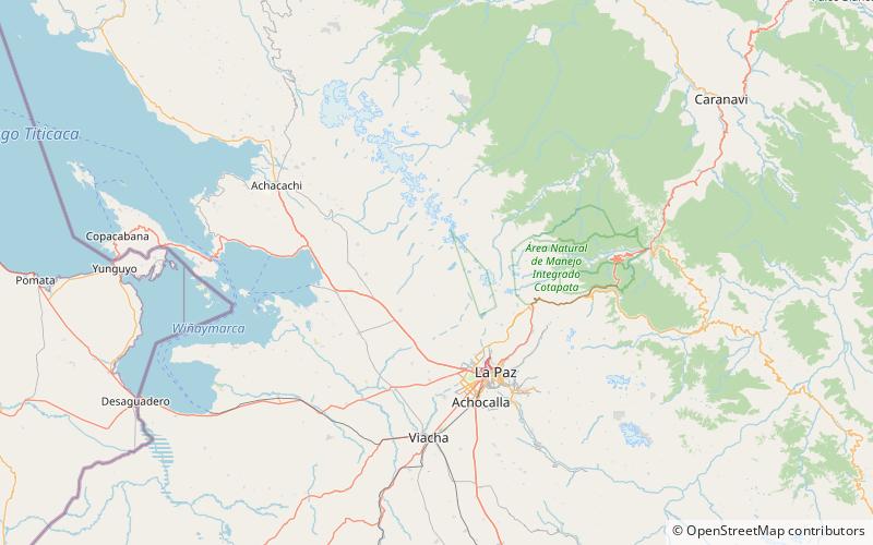 Ch'iyar Qullu location map