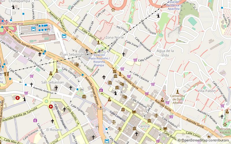 museo costumbrista la paz location map