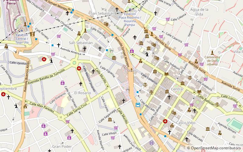 Mercado Lanza location map