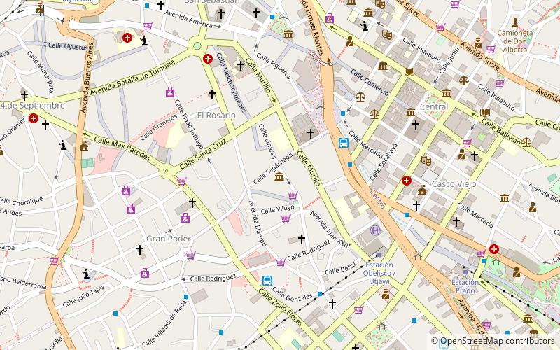 Coca Museum location map