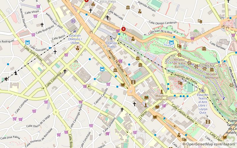 Museum of Contemporary Art location map