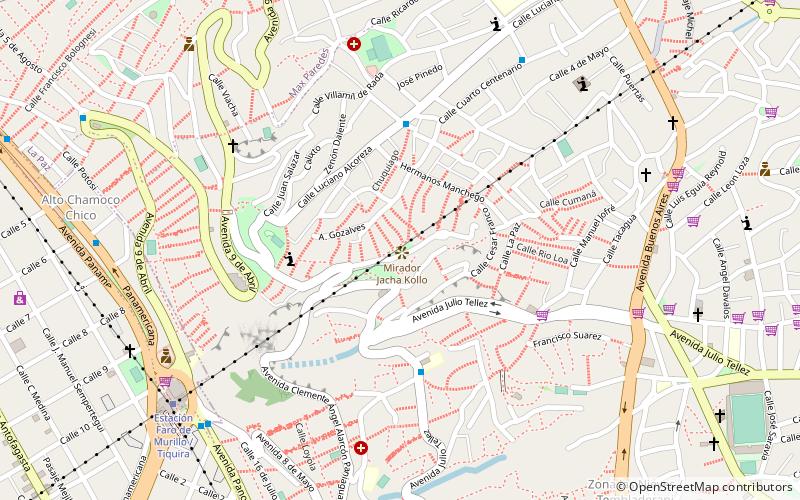 parque mirador jacha kollo la paz location map