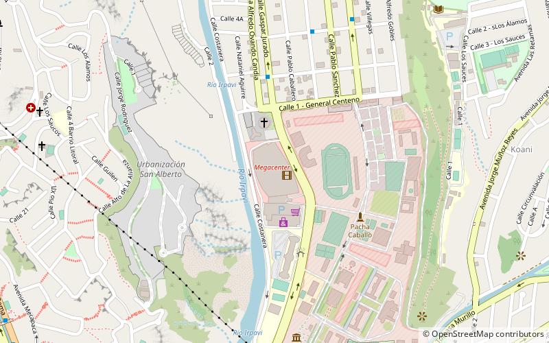 megacenter la paz location map