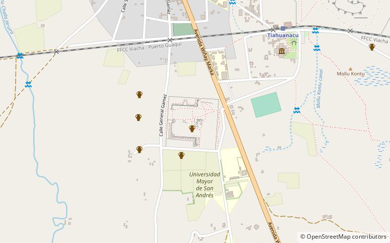h blocks tiahuanaco location map