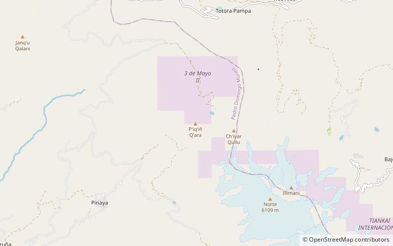 P'iq'iñ Q'ara location map