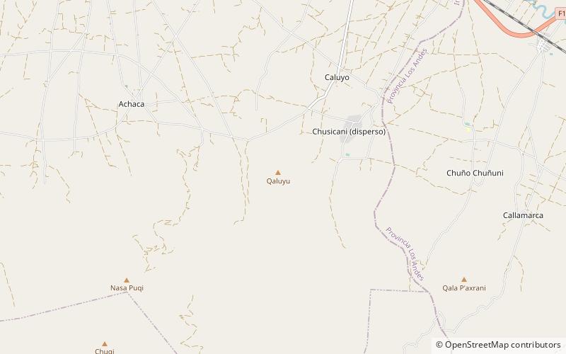 Qaluyu location map