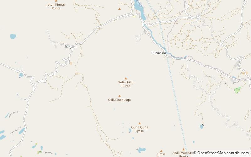 Wila Qullu Punta location map