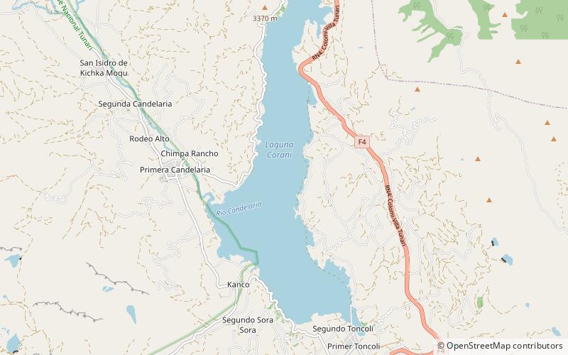 Laguna Corani location map