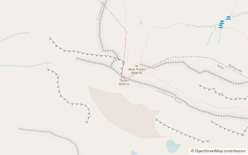 Cerro Tunari location map