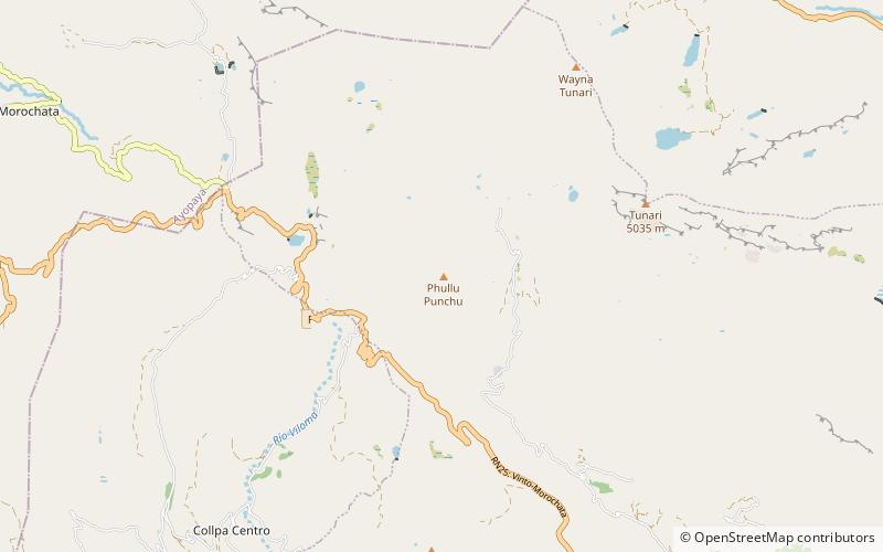 phullu punchu parc national tunari location map