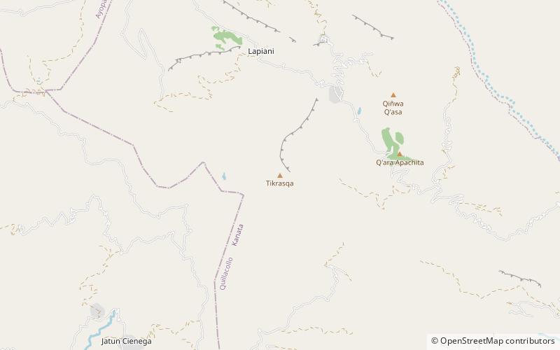 tikrasqa tunari national park location map