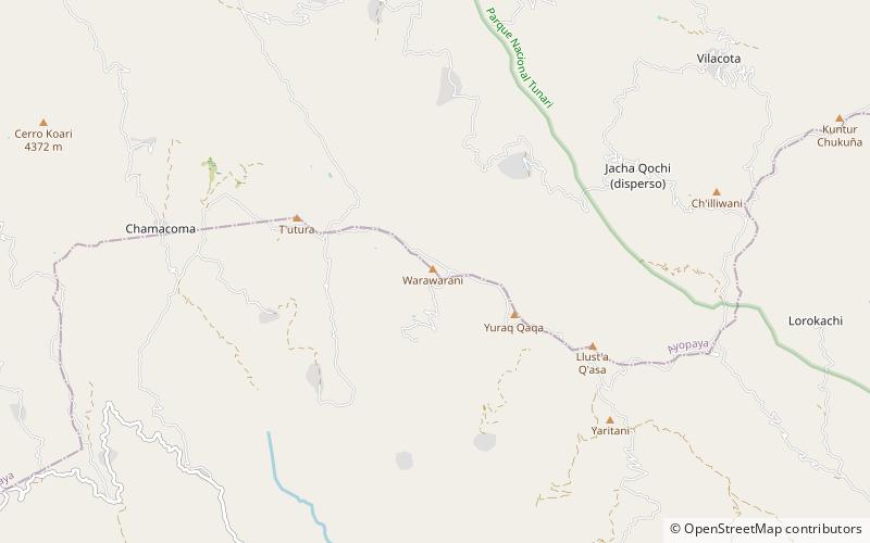 warawarani location map
