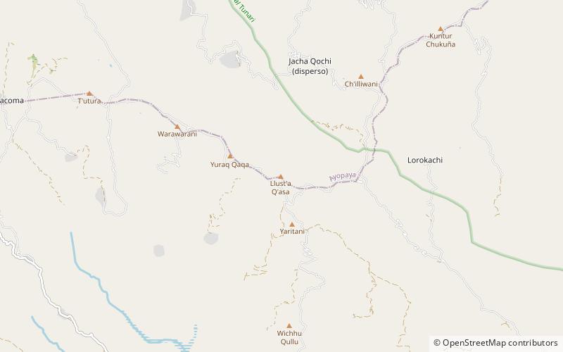 Llust'a Q'asa location map