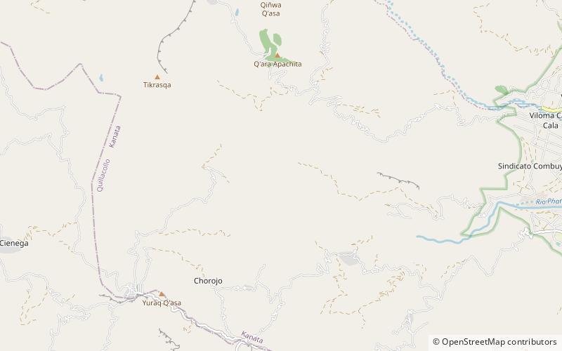 chunawi parc national tunari location map