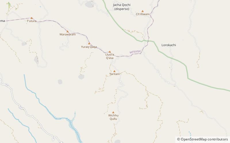 yaritani location map