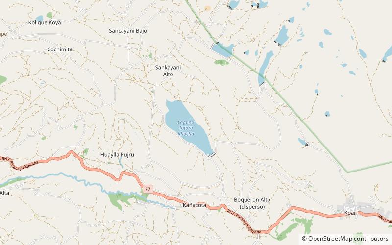 T'utura Qucha location map